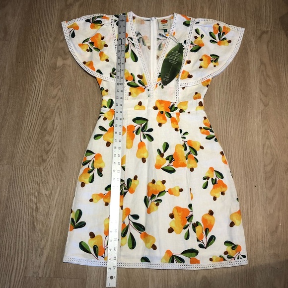 RARE FARM Rio Linen Cashew Dress - Picture 14 of 14